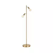 LED podna lampa 2xE27/7W/230V 2000K zlatna
