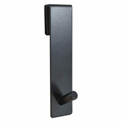 Obešalnik za vrata 6x20cm iz nerjavečega jekla BLACK