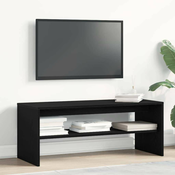 TV ormaric crni hrast 100x40x40 cm konstruirano drvo
