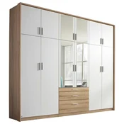 Modern Living Omara S Klasičnimi Vrati Hildesheim, Bela, Barva Hrasta