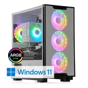 CSL Computer CSL Gaming PC M11650H, AMD Ryzen 7 9700X (8x3800 MHz), GeForce RTX 4060 Ti, 32 GB DDR5-RAM, SSD 1 TB, Windows 11 Home, (5000312650)