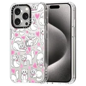 Ovitek MOSNOVO za iPhone 15 Pro - Kitten