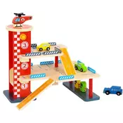 Tooky toy drvena garaža