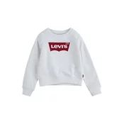 LEVIS Majica Key Item Logo Crew, bela