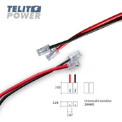 Univerzalni konektor 24AWG crni i crveni ( P-2300 )