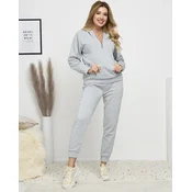 Resti Gray womens insulated tracksuit set - Clothing