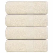 Rucnici za goste FROGN 4 kom. krem 30x50 cm 360 g/m2