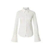 Hoermanseder x About You Bluza bela
