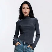 Reserved - Bluza s mešavinom viskoze