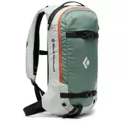 Ruksak za skijanje Black Diamond Dawn Patrol 15 Backpack Veličina ledja ruksaka: S/M / Boja: zelena