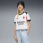 Puma AC Milan 25/26 Away Jersey Youth, White, Size 7-8Y, Clothing