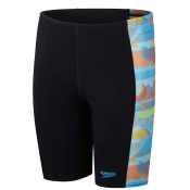 Speedo digital panel jammer boys black/blue 116cm