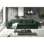 Livetastic VELIKA ZOFA, temno zelena tekstil