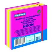 Donau Samolepilna blazinica - 76x76 mm, 400 l., mešanica rožnatih odtenkov