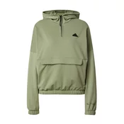 ADIDAS SPORTSWEAR Športna majica kaki/črna