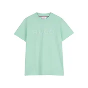 HUGO Majica G01014 D Zelena Regular Fit