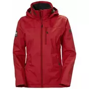 Helly Hansen W Crew Hooded Jakna Red XS