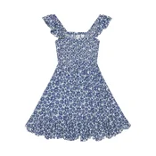 Roxy Vsakodnevna obleka W126-RXGDS-1027-23X Modra Regular Fit