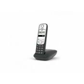 SIEMENS GIGASET A690 - DECT/GAP bežicni telefon, ekran, spikerfon, lista od 100 brojeva, crna/sreb