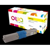 Armor OWA toner, združljiv z OKI 46490605, 6000st, rumen/rumen