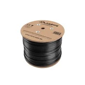 Lanberg LCU6-21CU-0305-BK Cat.6 UTP AWG23 Fca PE 305 m nezaštićeni crni vanjski kabel