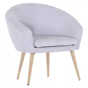 FOTELJA tekstil svetloplava