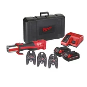 Milwaukee M18 BLHPT-202C U-SET brezkrtačno orodje za stiskanje FORCE LOGIC