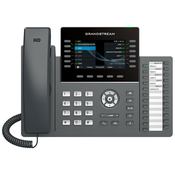 Grandstream GRP2636 VoIP telefon, 6x SIP, barvni 4,3 zaslon, 2x Gbps RJ45, PoE, DualBand WiFi,