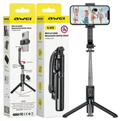 Awei AWEI SELFIE STICK X49 ČRN MONOPOD STATIV ZA TELEFON, (22007569)