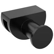 Obešalnik Voxort 8000, montaža na steklo za tuš, black V452466