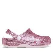 Crocs  Classic Chunky Glitter Clog K  Ružicasta