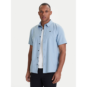 Quiksilver Mw Premium Stretch Shirt ashley blue