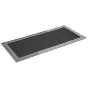 AQUALINE Siva kopalniška preproga 60x120cm, visoko vpojna in elegantna