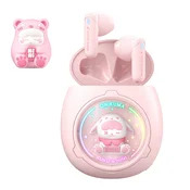 INF TWS Brezžične Bluetooth slušalke JL6973D, Bluetooth 5.3, 48h Pink, (5000323509)