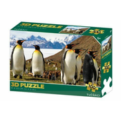 Sestavljanke 3D - Pingvini