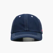 Cropp - Kapa s ščitnikom in vezeninami - indigo