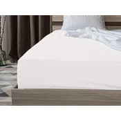 Nepropusna plahta JERSEY 90 x 200 cm, bijela