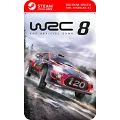WRC 8 FIA World Rally Championship - Steam koda brez škatlice (WINDOWS PC | STEAM DECK)