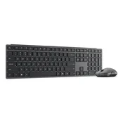 Lenovo 700 Modern brezžična tipkovnica in miška (RF + Bluetooth), US English, siva