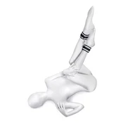 Gardj Europe Anonymo gležnjaki, poliester, srebrni, 28,5 cm