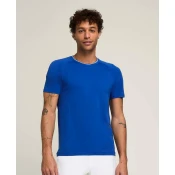 Moška majica Wilson  M Team Seamless Crew Royal Blue  S