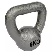 Ring kettllebel rusko zvono 6kg grey (RX KETT-6)