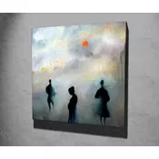 Wallity Dekorativna slika na platnu, 45x45cm, Šarena