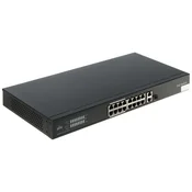Uniview NSW3000-16T1GT1GC-POE-IN 16-portni PoE omrežni stikalo z uplink vrati