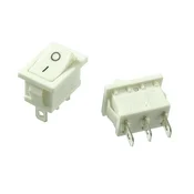 Klecno stikalo B100HU KCD1-102W 250V AC VKLOP-IZKLOP 10 kosov