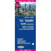 World Mapping Project Reise Know-How Landkarte Ecuador, Galapagos- Inseln (1:650.000 / 1.000.000). Ecuador, Galapagos-Islands /