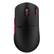 Gaming miš Pulsar - Susanto-X Medium, opticki, bežicni, ružicasti/crni