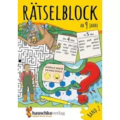 Rätselblock ab 9 Jahre, Band 2, A5-Block