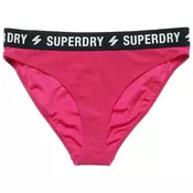 Superdry CODE ELASTIC BIKINI BRIEF, kupace, roza W3010278A