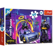 Puzzle - 60 - Batman i njegova vozila Trefl 17400
